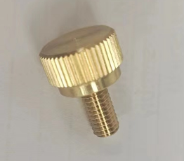 10-32 x 1/2" Brass Thumb Screw