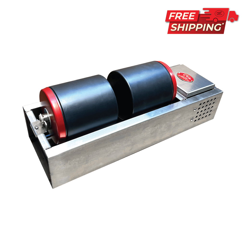 Rotary Tumbler with (2)  3.0 LB Barrels Capacity 110V