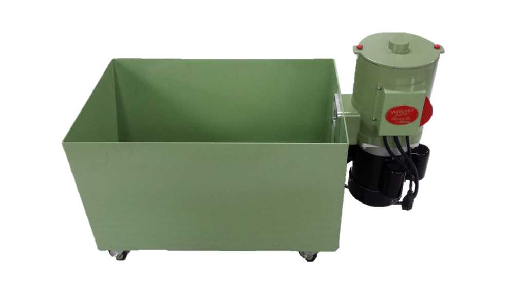 EverClean 230v freestanding multi-saw oil cleaning system tank with pump and casters