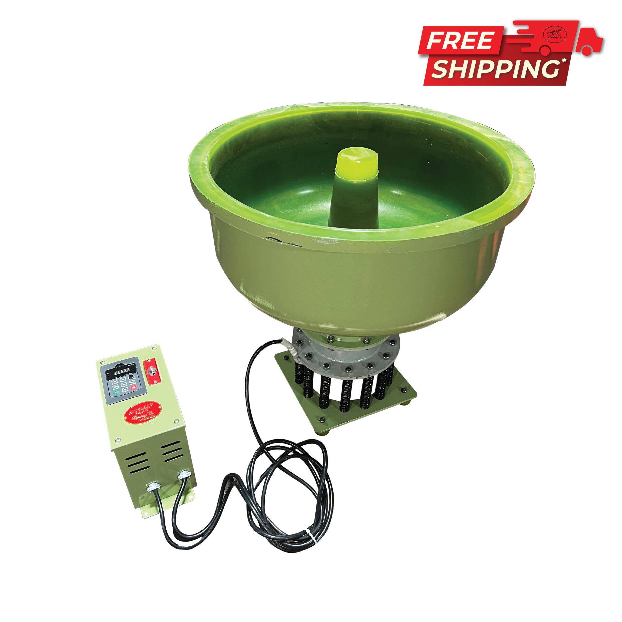 24 Inch Variable-Speed Vibratory Tumbler 230V with VFD 24 Inch Variable-Speed Vibratory Tumbler 230V with VFD