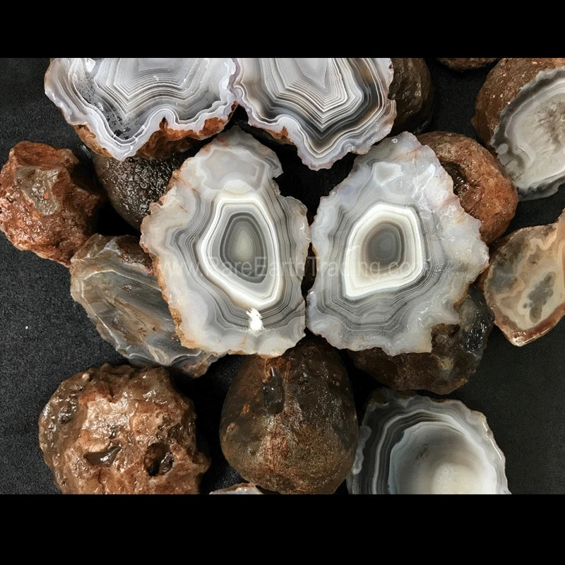 Malawi Botswana-Like Agate Whole Nodules