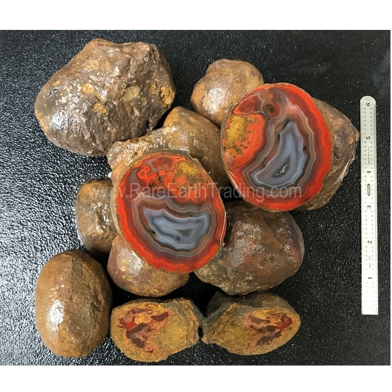 Liu Da Wan High Class Mine Chinese Agate Nodules