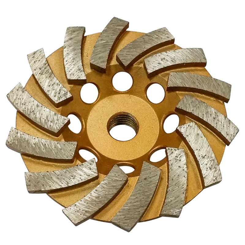 4-1/2  (4.50) inch turbo diamond grinding cup wheel