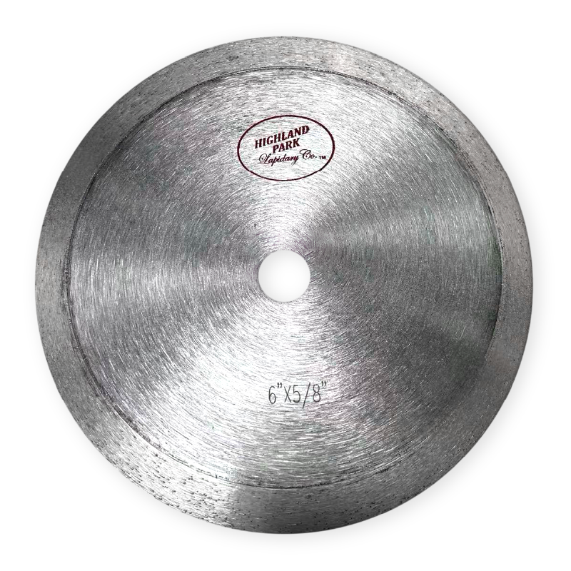 Highland Park Precision 6" x 0.040" Continuous Rim Diamond Saw Blade