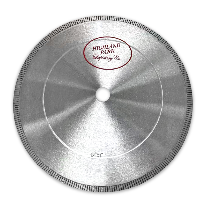 Highland Park Precision 12" x 0.065" Notched Rim Diamond Saw Blade