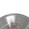 Highland Park Precision 8" x 0.040" Notched Rim Diamond Saw Blade
