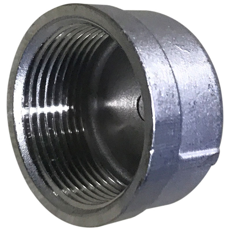 1-1/4 stainless steel drain cap for Model 12 and Model PT slab saws