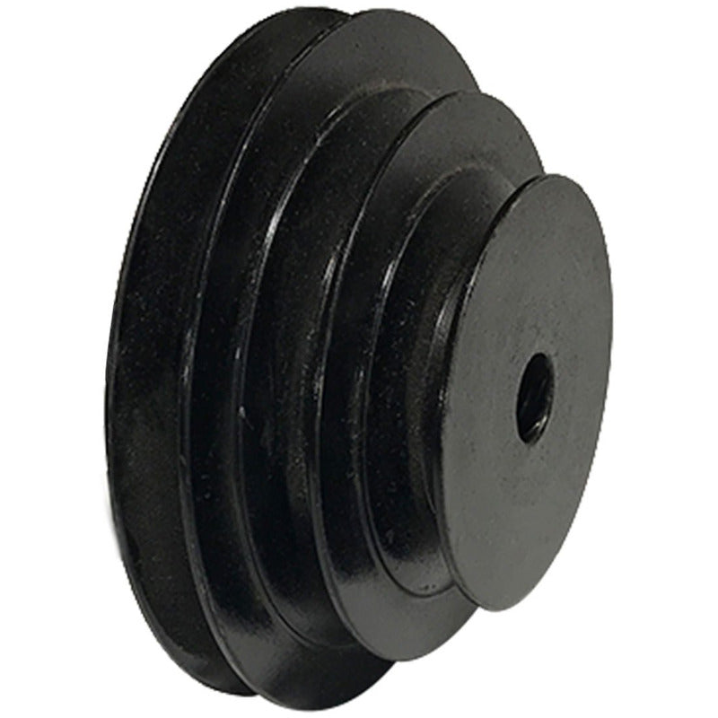 3-4-5 inch cast iron feed step pulley with 5/8 (.625) inch bore for 14/16 inch slab saws