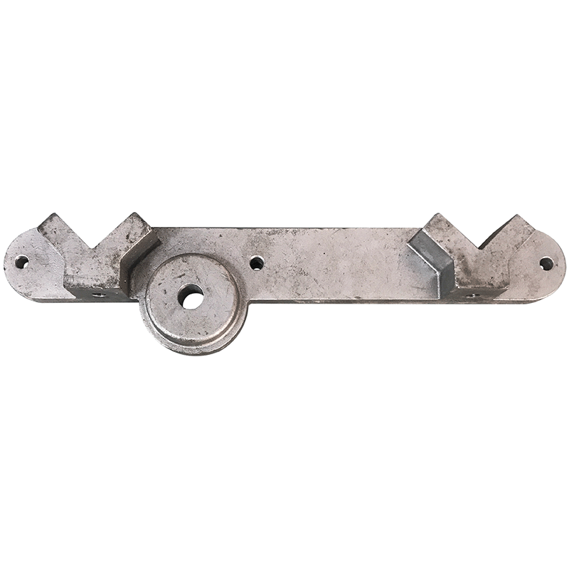 Rear carriage rail bracket for 18 and 20 inch slab saws
