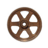 4 inch powerfeed ring gear with 3/8 (.37) inch bore and set screws for 18 and 20 inch slab saws