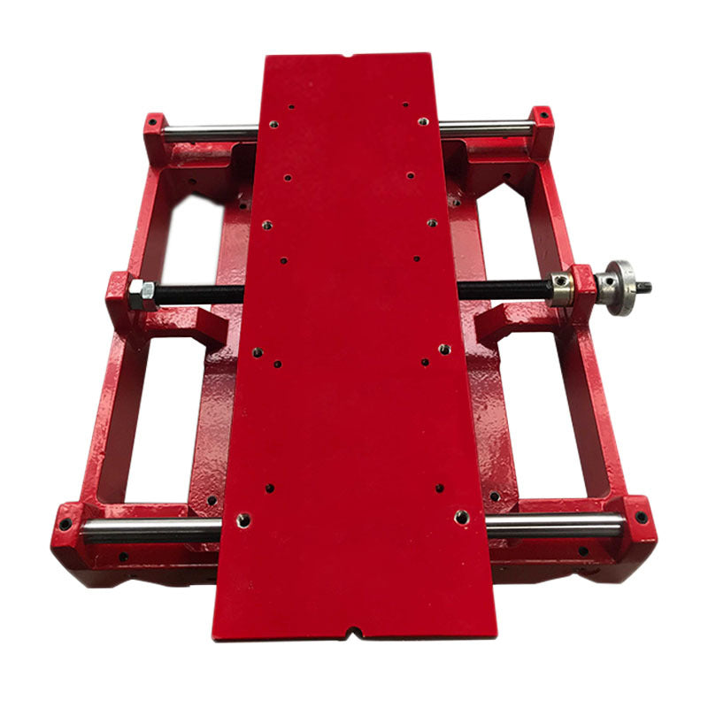 Complete replacement carriage assembly for 24 inch slab saws (short carriage without roller blocks a