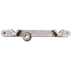 Rear carriage rail bracket for 24 and 36 inch slab saws