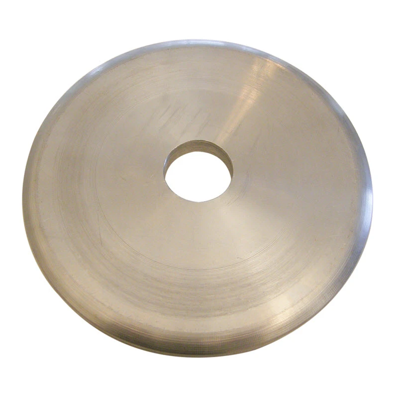 Inside outside arbor flange with 1 inch bore for 24 inch slab saws