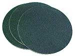 12 inch diameter 80 grit silicon carbide cloth backed sanding disc with pressure sensitive adhesive backing for wet or dry