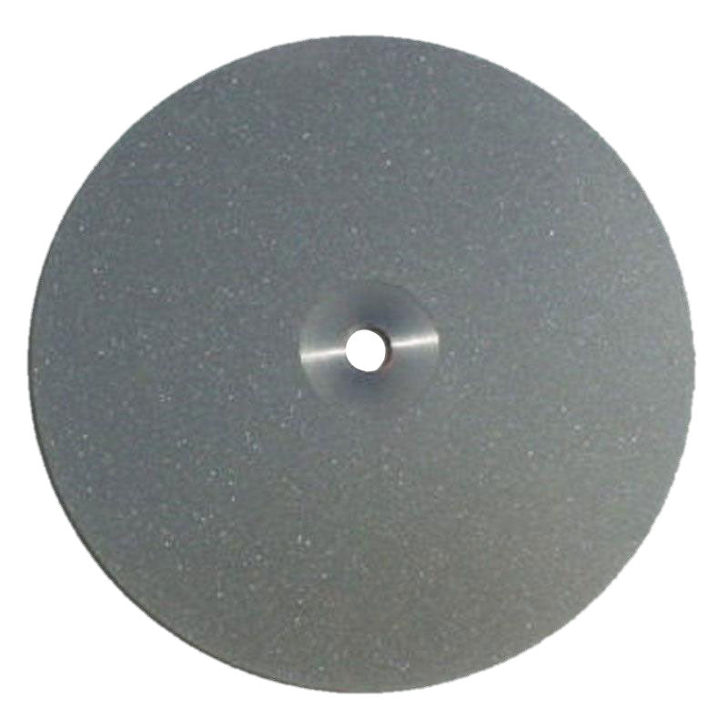 6 inch 45 grit diamond flat lap with 1/2 inch mounting hole