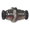 14mm OD 6mm to 6mm QD bulkhead fitting for C8 and  Highland Park HTD14 Drop Saw spray assembly