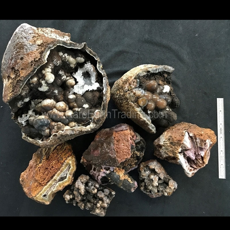 Coyamito Specimen Grade Pseudomorph Agate Rough.  (Price per pound)