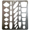 Stainless steel template #2
