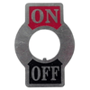 On Off Switch Plate 12.02mm hole