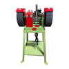 12 inch six-speed dual bull wheel grinder polisher with stand and 3/4 HP 230v motor