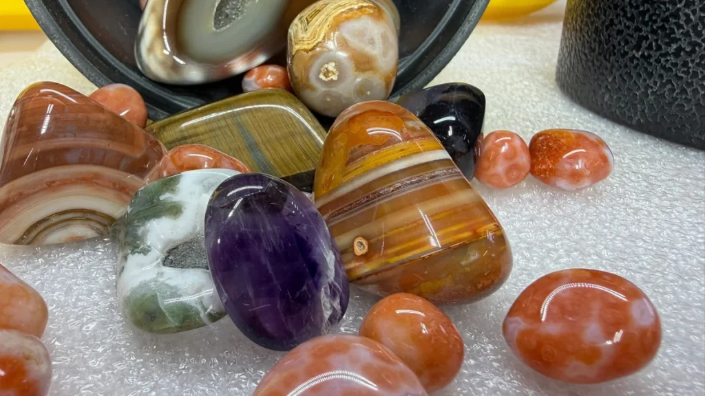 tumbled stones