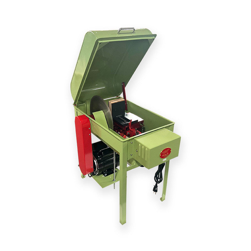 12 inch precision specimen slab saw with powerfeed, cross-feed vise and 1/2 HP 110V motor - Image 3