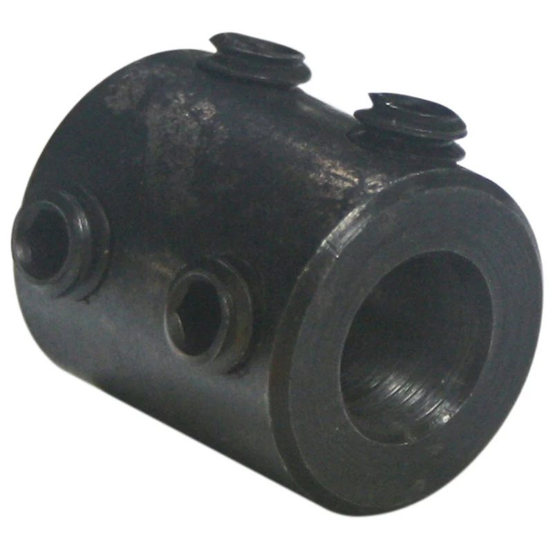 Feed drive motor coupler to connect feed motor the feed screw for HT12, HT14 slab saws. Also fits some Lortone LS10, LS12 and LS14 saws