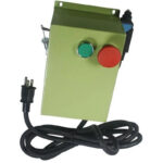 Switch box assembly for Model 16, 18, 24 with E-stop, interlock and hood switch 230v