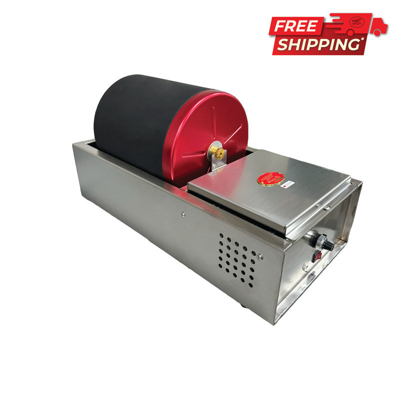 Rotary Tumbler with 12.0 LB Barrel Capacity 110V w/ Variable Speed - Image 3