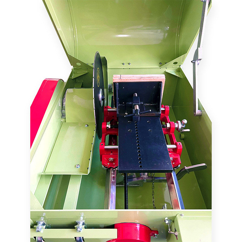 18 inch slab saw with HP Precision Blade, powerfeed, cross-feed vise and 1 HP 110V motor - Image 3