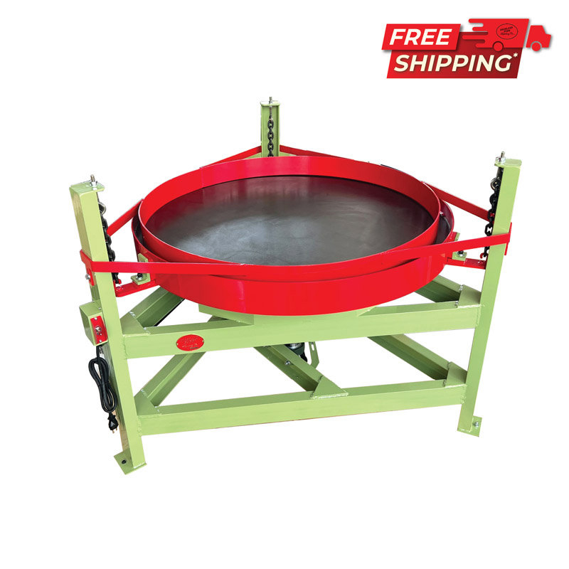 Highland Park 1 meter diameter (39.3 inch) dual plate reciprocating flat lap with 1/2 HP 110V motor - Image 8