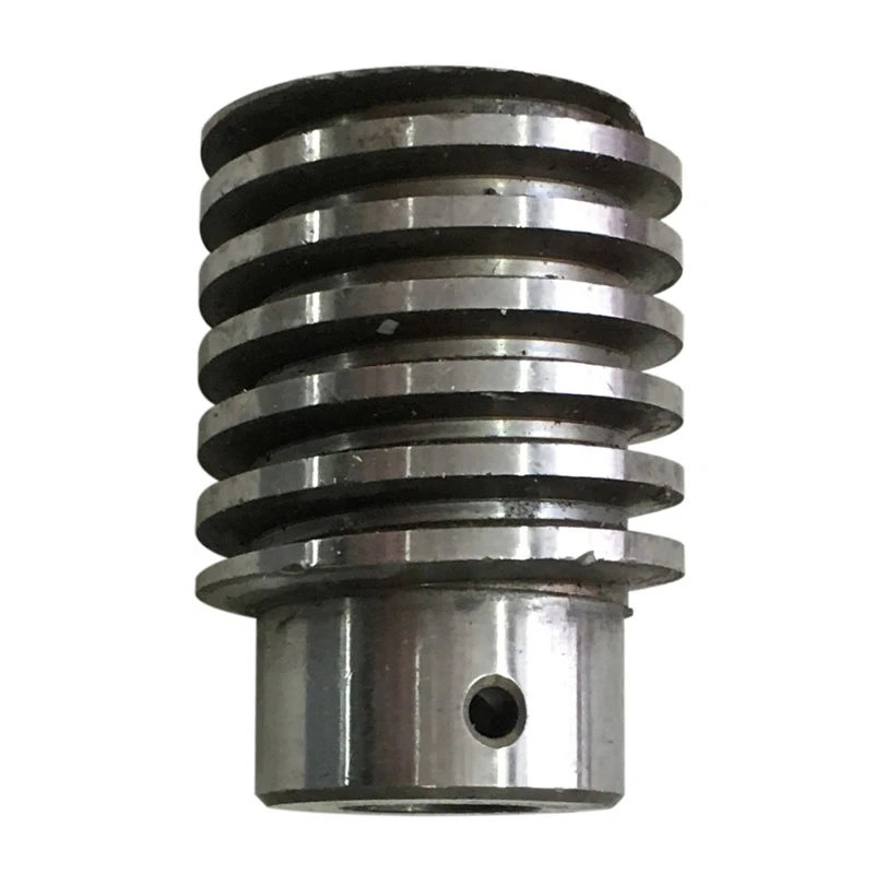 Complete 18 Frantom Feed Assembly including new drive shaft, bearings, step pulley, worm and ring gear - Image 2