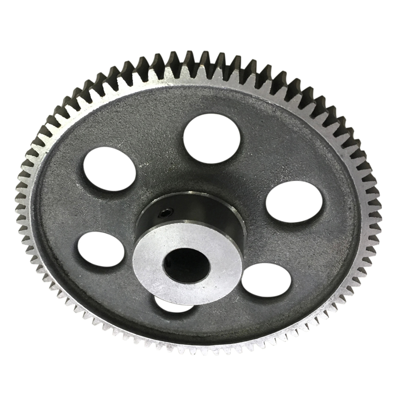 Complete 18 Frantom Feed Assembly including new drive shaft, bearings, step pulley, worm and ring gear - Image 3